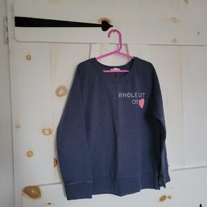 Crewcuts Sweatshirt with Heart Detail